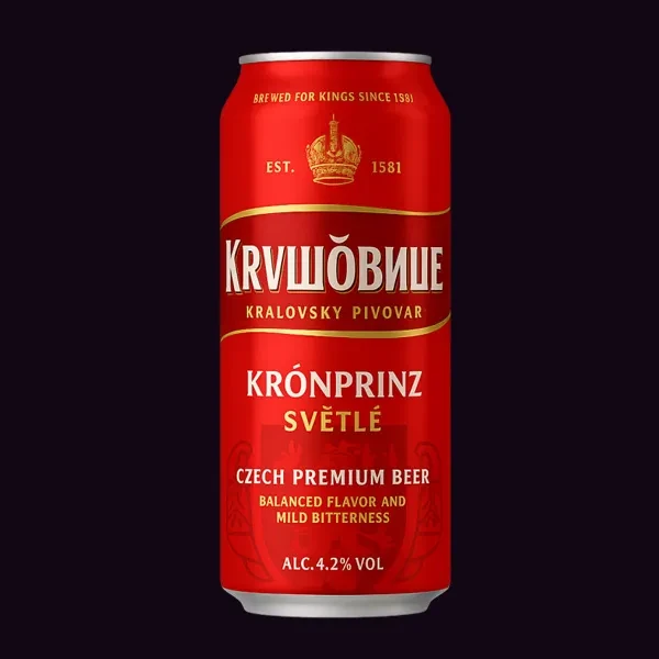 Пиво Крушовице светлое 0,5л