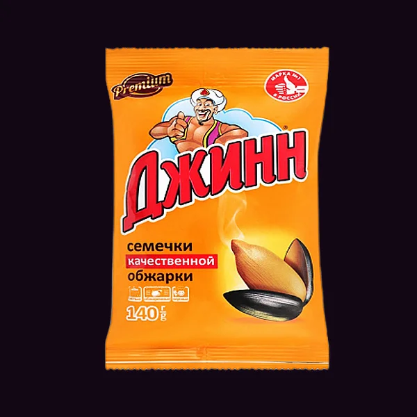 Семечки &laquo;Джинн&raquo; жареные, 140 г
